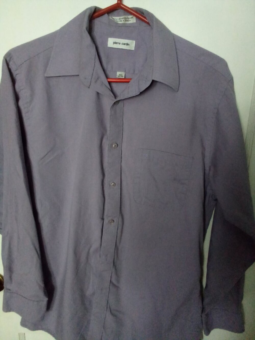 Lilac colored Pierre Cardin men's shirt